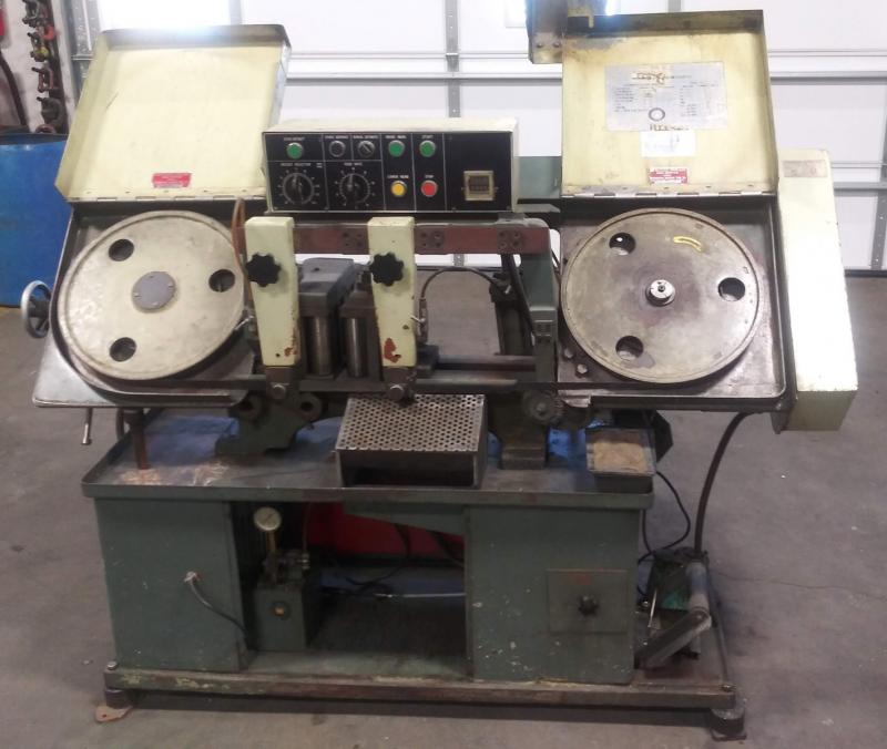 Continental Machine Tool BS120A Horizontal Band Saw Garden City Plastics